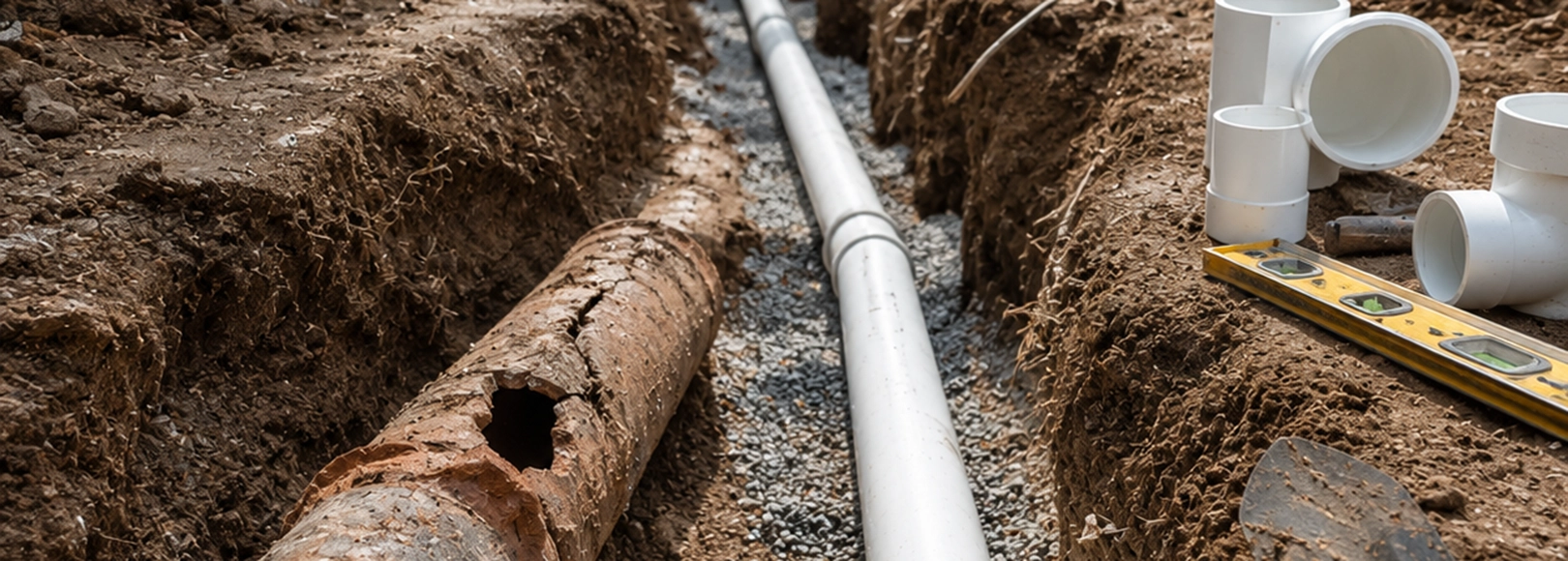 sewer line replacement