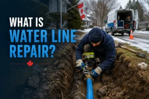What is Water Line repair